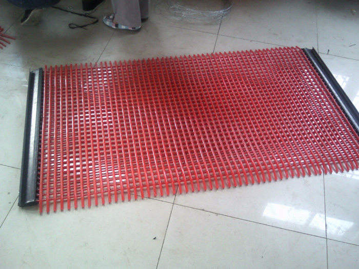 包邊聚氨酯棒條篩網(wǎng)