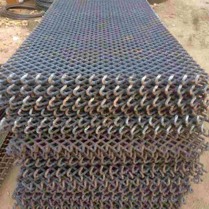 彎鉤錳鋼焊接篩網(wǎng)